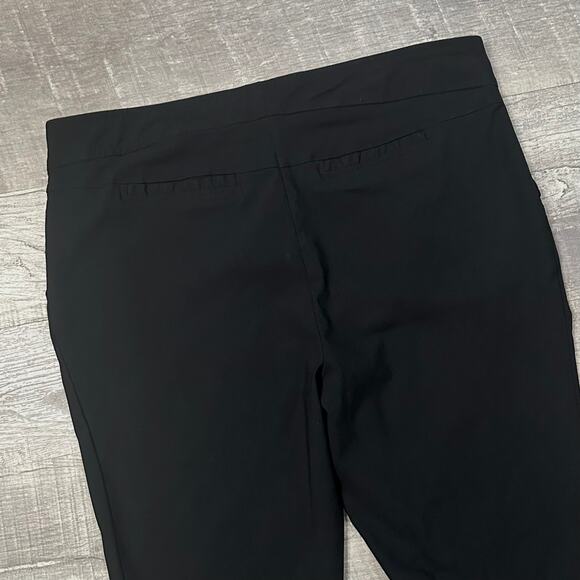 Torrid Black Trouser Straight Pant Womens 20 (39.5X27) Mid Rise Stretch Career - Picture 6 of 6